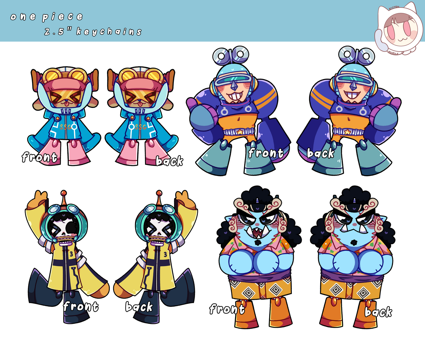 One Piece Charms