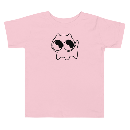 Toddler Mocha Tee (Black outline)