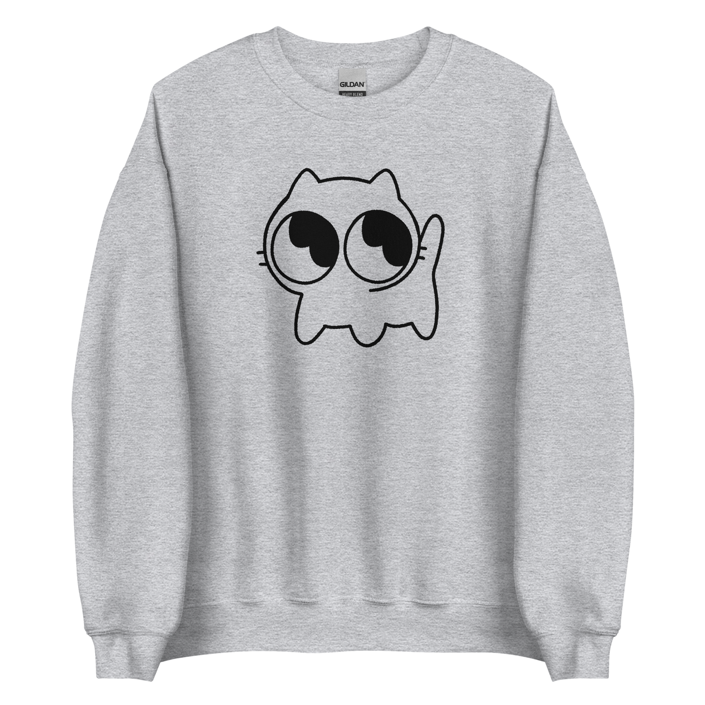 Mocha Unisex Crewneck (Black Outline)