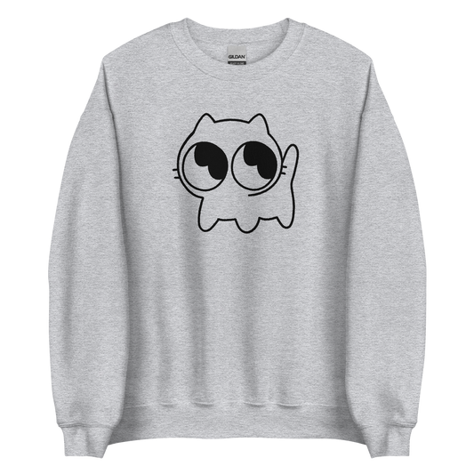 Mocha Unisex Crewneck (Black Outline)