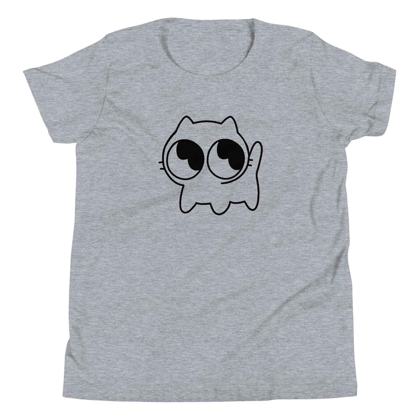 Kids Mocha Tee (Black Outline)