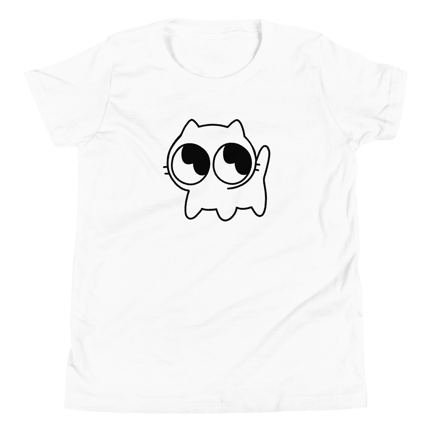 Kids Mocha Tee (Black Outline)