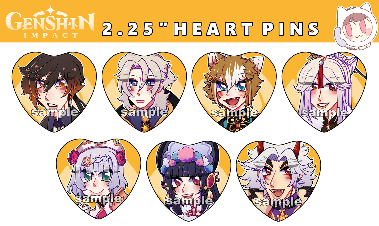 Genshin Impact Geo Pins
