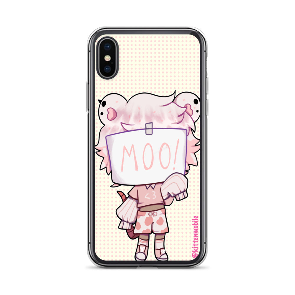 Moose Support iPhone Case