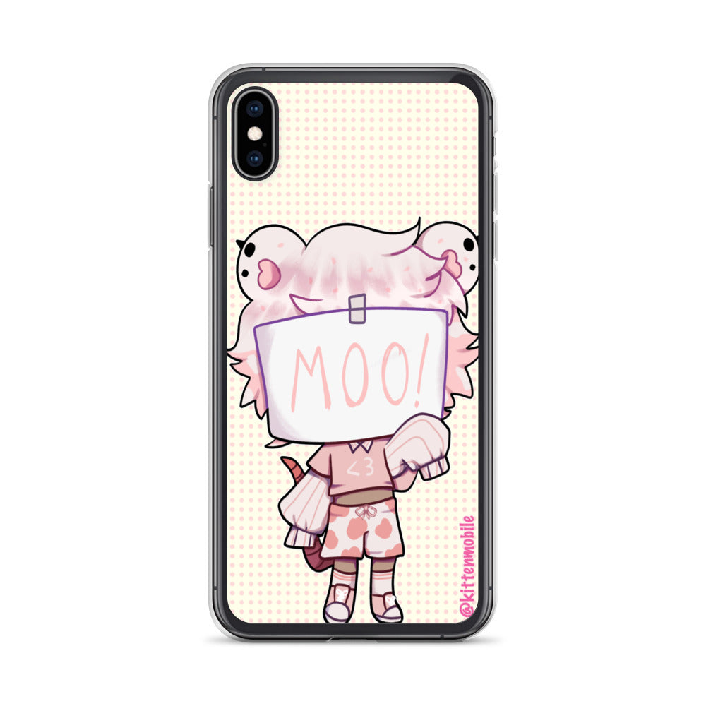 Moose Support iPhone Case