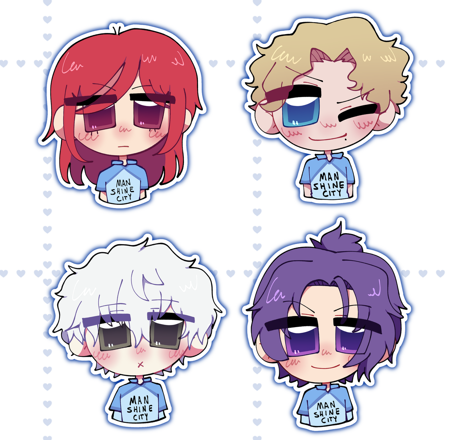 Blue Lock 3" Vinyl Stickers