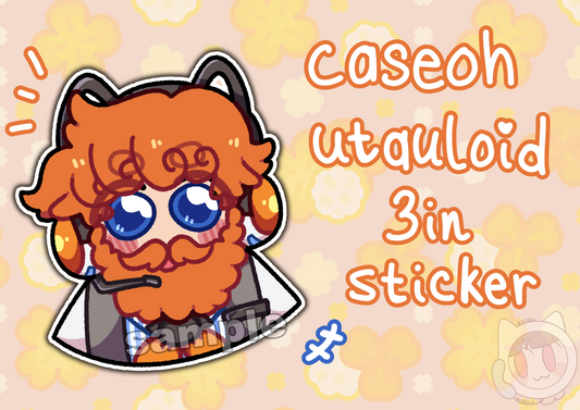 Caseoh Utauloid 3" Vinyl Sticker