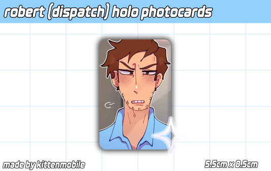 Dispatch Robert Holo Photocards
